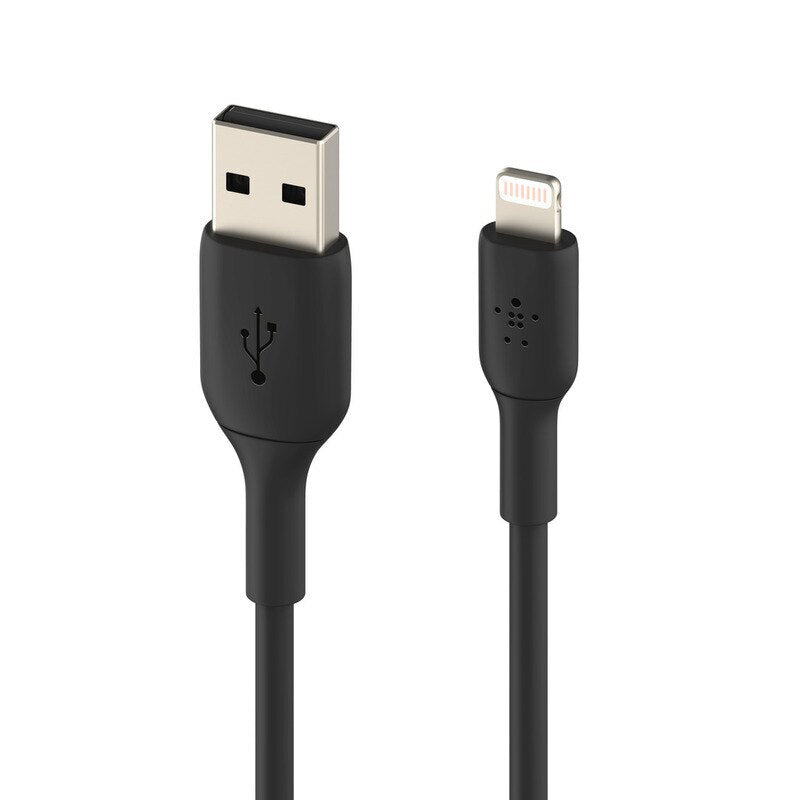 Cable Belkin USB-A a Lightning - 1M - Mixit - Negro