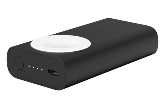 Batería Externa Belkin 2K - Power Bank - Para Apple Watch Con Cable USA-A a USB-Micro - Negro
