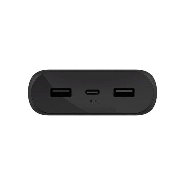 Batería Externa 20.000 MAH USB-A + USB-C - Negro