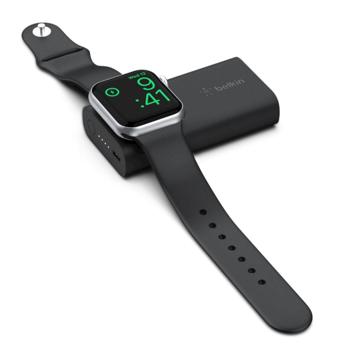 Batería Externa Belkin 2K - Power Bank - Para Apple Watch Con Cable USA-A a USB-Micro - Negro