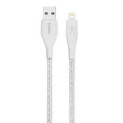 Cable Belkin USB-A a Lightning - 1.2M - DuraTek Plus - Blanco